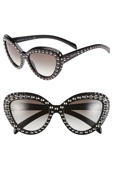 prada studded sunglasses white|prada sunglasses nordstrom.